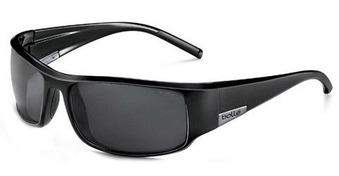 Bolle King (Rx) Shiny Black Prescription Sunglasses