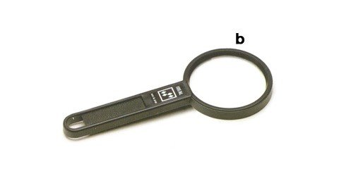 Norville b. Omega Bifocal Hand Held Magnifier 1120-P