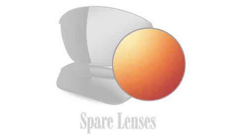 Oakley Flak Jacket 13-647 Fire Iridium Lens Sunglasses