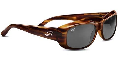 Serengeti Bianca (Rx) Dark Stripe Tortoise Prescription Sunglasses