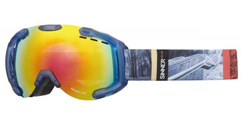 Sinner Galaxy OTG SIGO-156-50B-58 Ski Goggles