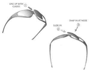 Bolle Turbulence Sunglasses Lenses