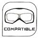 Compatible with Prescription Glasses