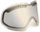 Von Zipper Cylindrical Smoke Grey Chrome Lens