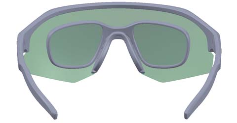 Bolle BS456001-P Rx Adaptor Glazed Polycarbonate Sunglasses