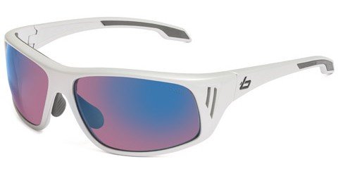 BOLLE Rainier Sunglasses Holographic Silver/NXT Rose Blue AF NEW 11551 Alpine 