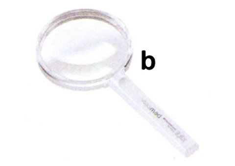 Norville b. Bi-Convex Hand Held Magnifier 261480