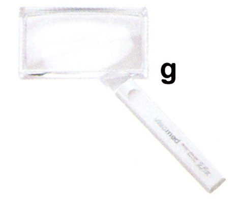 Norville g. Bi-Convex Hand Held Magnifier 2614840