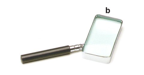 Norville b. Rectangular Hand Held Magnifier 1520