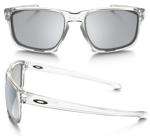 Oakley Sliver (Rx) Matt Clear Oakley Sliver Prescription Sunglasses
