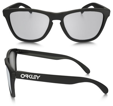 Oakley Frogskins (Rx) Matt Black Prescription Sunglasses