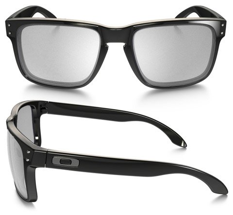 Oakley Holbrook (Rx) Polished Black Prescription Sunglasses