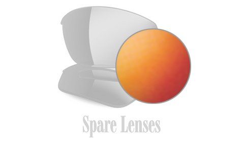 Oakley Half Jacket XLJ 13-432 Polarised Fire Iridium Lens Sunglasses
