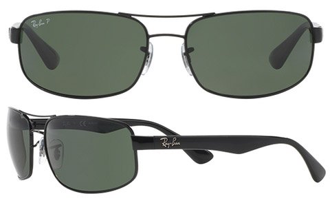 Ray-Ban RB3445-002-58 (61) Sunglasses