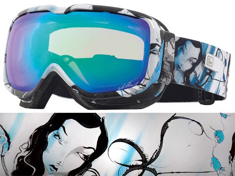 Scott Mike Stilkey Aura 216656-STIW-GEC Ski Goggles