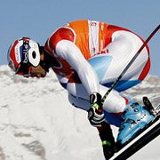 Pro Alpine Skier Didier Defago wearing Bolle Quasar OTG