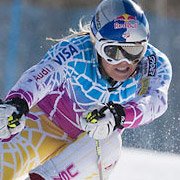Lindsey Vonn - Pro Skier wearing Oakley A Frame