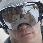 Terje Haakonsen - Pro Snowboarder wearing Oakley Airbrake
