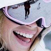 Kristi Leskinen - Pro Skier wearing Oakley Stockholm