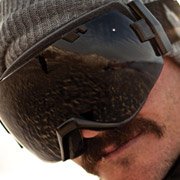Mark Carter - Pro Snowboarder wearing Smith Optics I-OX