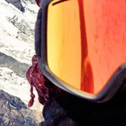 Pro Snowboarder Tor Lundstrom wearing Von Zipper Beefy