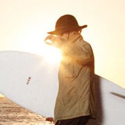 Tyler Warren - Pro Surfer wearing Von Zipper Elmore