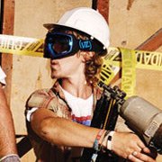 Hans Mindnich - Pro Snowboarder wearing Von Zipper Feenom N.L.S