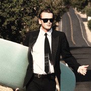 Tyler Warren - Pro Surfer wearing Von Zipper Cletus